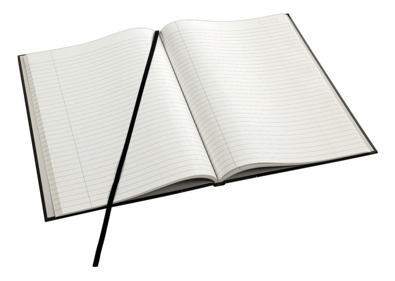 TOPS 25232 Royale Business Casebound Notebook, Legal/Wide, 11 3/4 x 8 1/4, 96 Sheets - Image 1